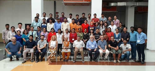 Participants from Laos, Iran, Indonesia, Myanmar, Philippines, and India with speakers from Europe and India. 