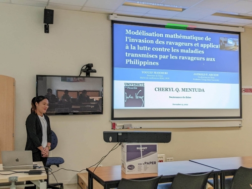 CSU has new PhD graduate from UPJV Amiens France