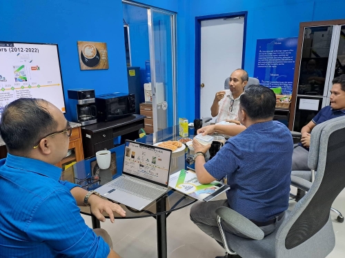 BOR Senate Representative visits the TTLO and ITSO Office