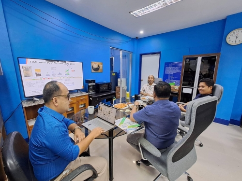 BOR Senate Representative visits the TTLO and ITSO Office