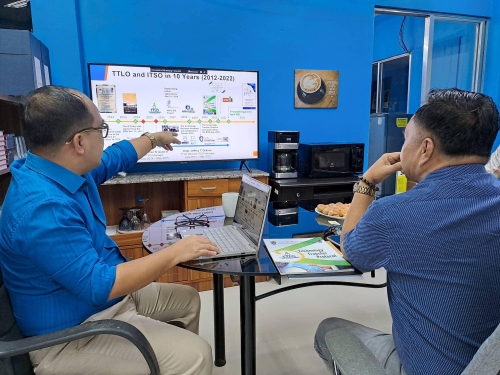 BOR Senate Representative visits the TTLO and ITSO Office