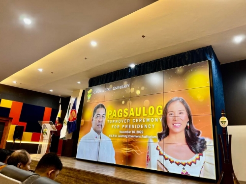 PAGSAULOG: Turnover Ceremony for Presidency