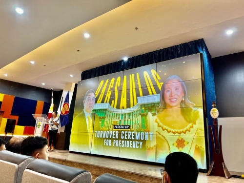 PAGSAULOG: Turnover Ceremony for Presidency