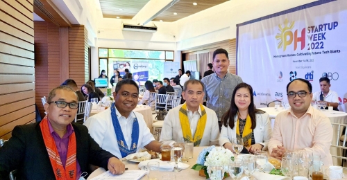 CSU President Daguil with TTLO and Navigatu hold together at TBI Summit