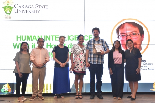 CHASS boosts research and extension engagement through Human Intelligence forum with Dr. Pietschnig