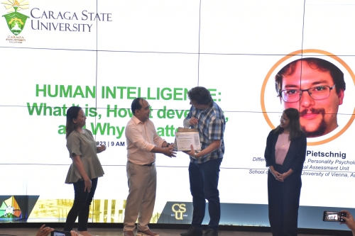 CHASS boosts research and extension engagement through Human Intelligence forum with Dr. Pietschnig