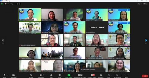 AACCUP visits CMNS, CHASS, and GS for program accreditation
