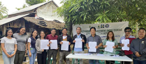 CSU introduce Sago Pith Extracting Machine to aid Leyte farmers