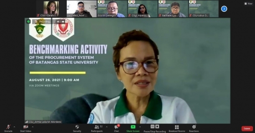 CSU Benchmarks Procurement Processes of Batangas State University