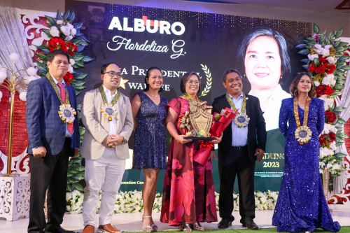 Prof. Alburo becomes the first recipient of LIKHA Presidential Award