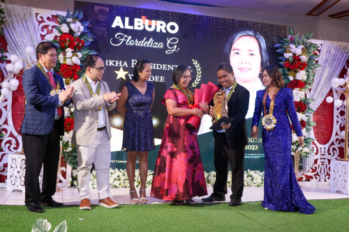Prof. Alburo becomes the first recipient of LIKHA Presidential Award