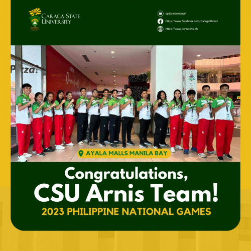 CSU arnis athletes bring medals from 2023 Philippine National Games