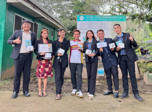 Golden Paddlers earn top 2 prizes in wetland conservation pitching