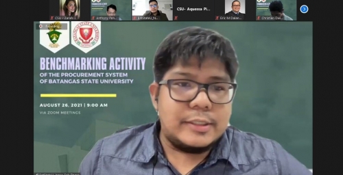 CSU Benchmarks Procurement Processes of Batangas State University