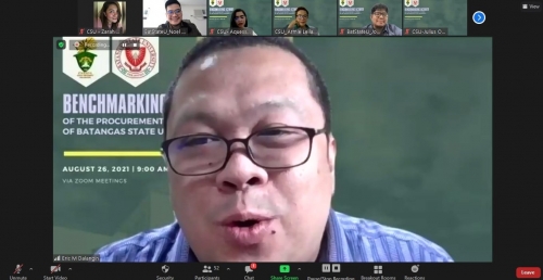 CSU Benchmarks Procurement Processes of Batangas State University