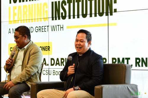 Commissioner Darilag visits CSU