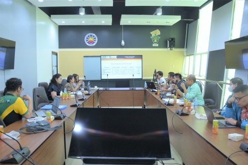 DOST - PCIEERD and CSU Project Leaders take stretch for the NICER Program