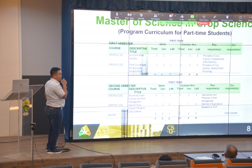 DOST-SEI TWG visits CSU for evaluation and ocular inspection 