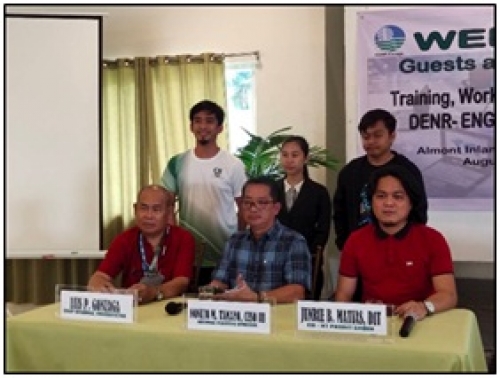 CSU-ICTC Project Team Takes Part in DENR’s Information System Roll Out