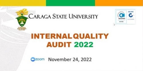 QuAMS ushers ISO 9001 Internal Quality Audit for the 1st Semester