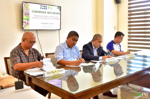 CSU MOA signing with DOST-FPRDI