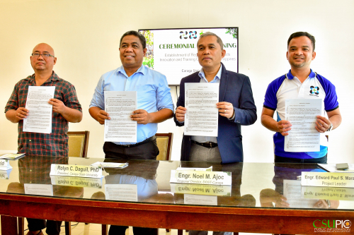 CSU MOA signing with DOST-FPRDI