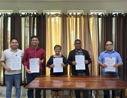 CSU and LGU-Mainit sign MOA for MapX Project