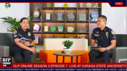 BFP Caraga conducts Oplan Ligtas na Pamayanan at CSU