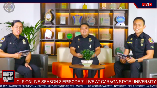 BFP Caraga conducts Oplan Ligtas na Pamayanan at CSU