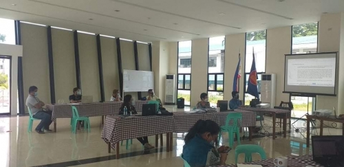 The virtual Public Bidding of three projects under RAF 2020 last September 23, 2020