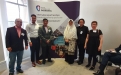 Participants from the Southeast Asian countries. From left to right: Engr. Jeffrey T. Dellosa, Electronics Engineering Professor from the Caraga State University, Philippines; Mohd Ridha Muhamad, Senior Lecturer at the University of Malaya in Malaysia; Dr. Sharizal Ahmad Sobri, Senior Lecturer at the Universiti Malaysia Kelantan (UMK) in Malaysia; Nina Diana Nawi, Senior Lecturer, Universiti Teknologi Malaysia (UTM) in Malaysia; Dr. Waressara Weerawat, Assistant Professor, Mahidol University in Thailand, an