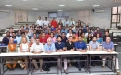 Participants from Laos, Iran, Indonesia, Myanmar, Philippines, and India with the speakers from Europe and India (first row).