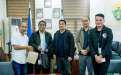 RD Cuñado pays courtesy visit to prexy Daguil; awards plaque of appreciation