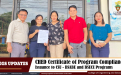 CHED grants Certificate of Program Compliance to BSABE and BSEcE programs