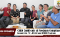 CHED grants Certificate of Program Compliance to BSABE and BSEcE programs