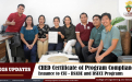 CHED grants Certificate of Program Compliance to BSABE and BSEcE programs