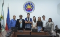 CHED Executives Grace CSU Boardroom's Blessing and Dedication