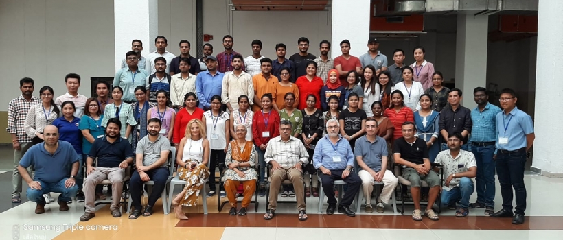 Participants from Laos, Iran, Indonesia, Myanmar, Philippines, and India with speakers from Europe and India. 