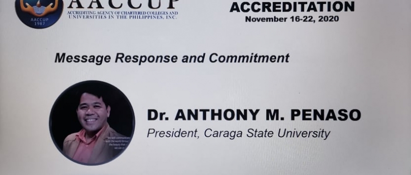 CSU’s AACCUP Institutional Accreditation Remarkably Ends