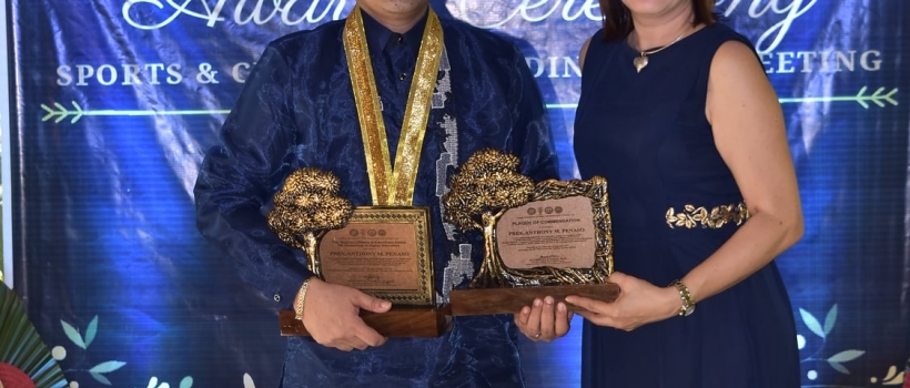 President Penaso receives Magkuno Lifetime Achievement for Leadership Award from CASUC