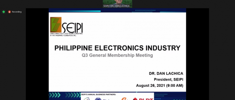 The GMM was officially opened by Dr. Dan Lachica, President of SEIPI.