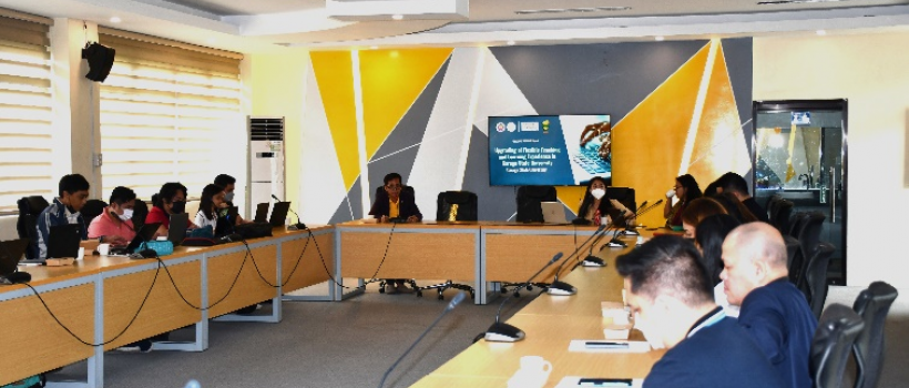 CHED-IDIG Monitors CSU’s Upgrading Flexible Teaching and Learning Project