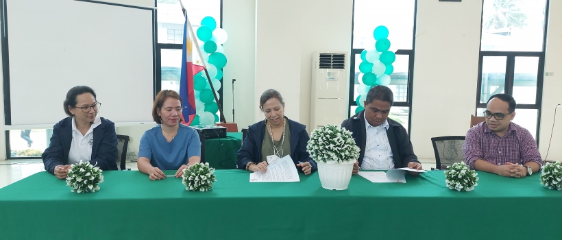Caraga State University linked a USAID-funded Research Project with RTI International 