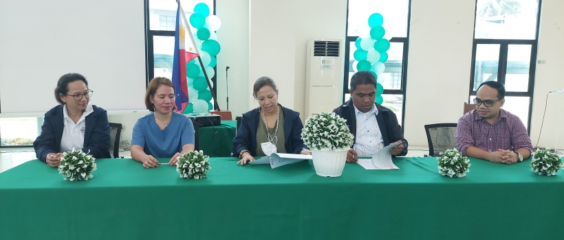 Caraga State University linked a USAID-funded Research Project with RTI International 