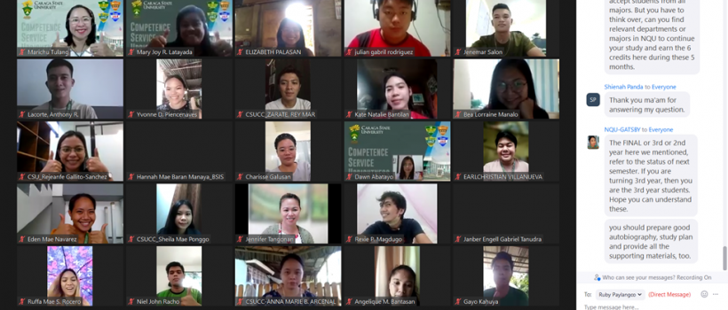 CSU-OIGE with NQU Initiate Youth Exchange Program Orientation