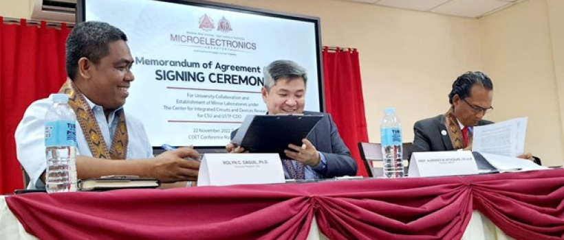 Caraga State University collaborates with MSU-IIT & USTP on CIDR Establishment