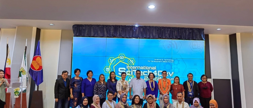 CHED Commissioner Jo Mark Libre Keynotes International SciTech4Dev 2022