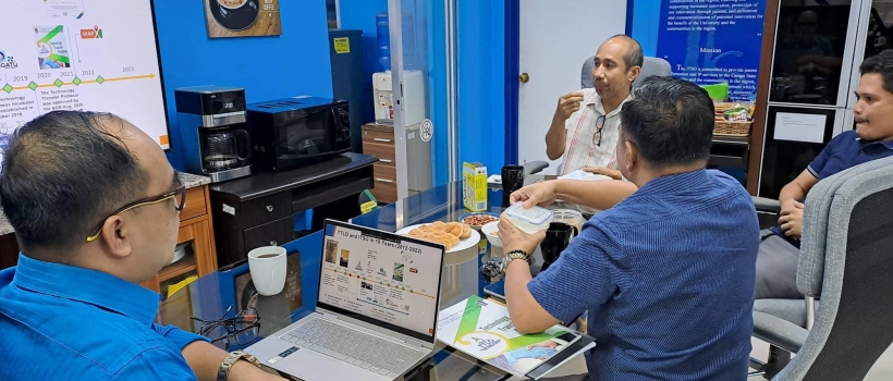 BOR Senate Representative visits the TTLO and ITSO Office
