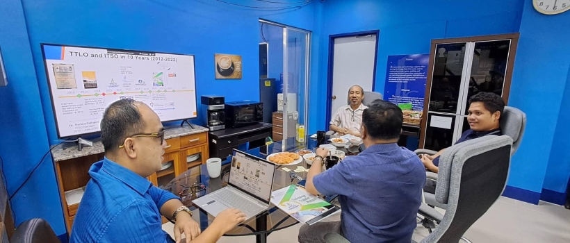 BOR Senate Representative visits the TTLO and ITSO Office