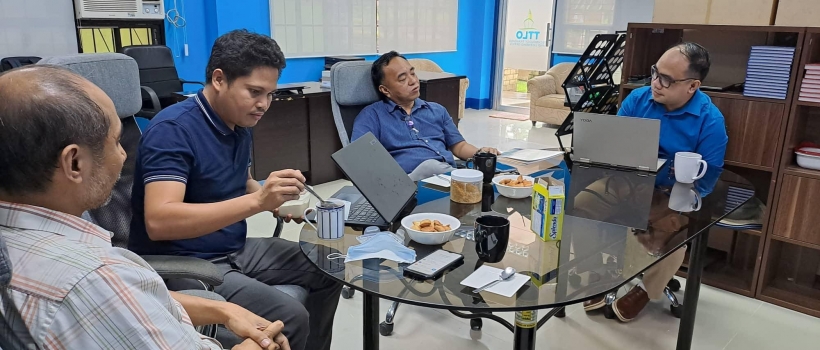 BOR Senate Representative visits the TTLO and ITSO Office